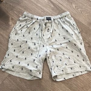 Grey two pocket Polo shorts